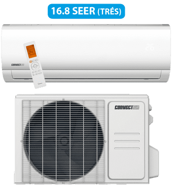 Thermopompe 16.8 SEER (TRÉS)