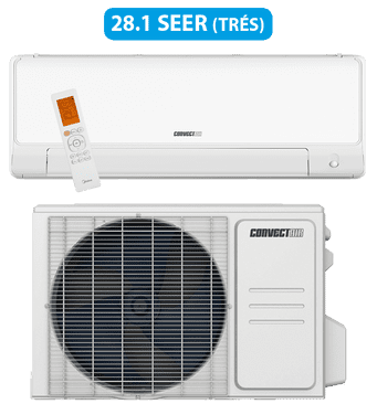 Thermopompe 28.1 SEER (TRÉS)